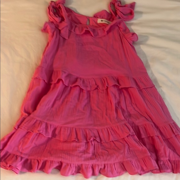 Pink Ruffled Dress - Picture 1 of 5